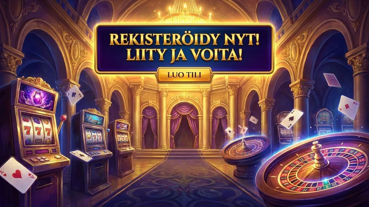 Rekisteröidy bonuksella